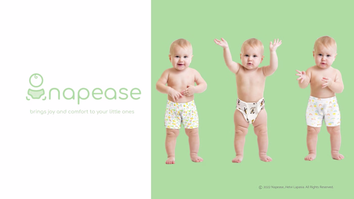 Napease - An innovative diapering solution for babies 