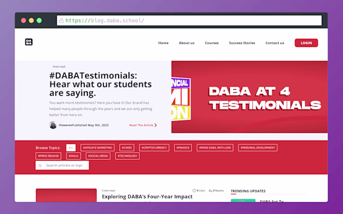 Blog Page for Digital Abundance