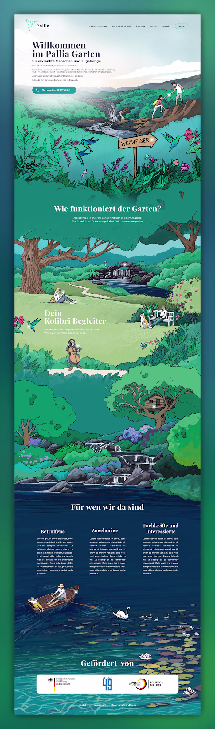 Willkommen im Pallia Garten