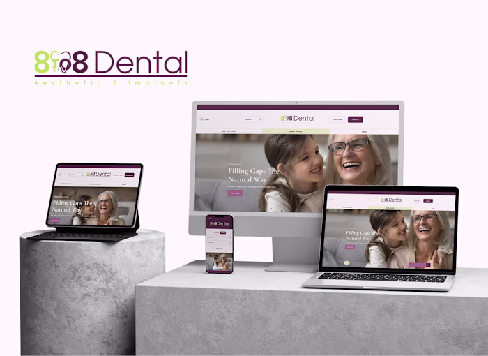 8to8 Dental - Wordpress Website Design