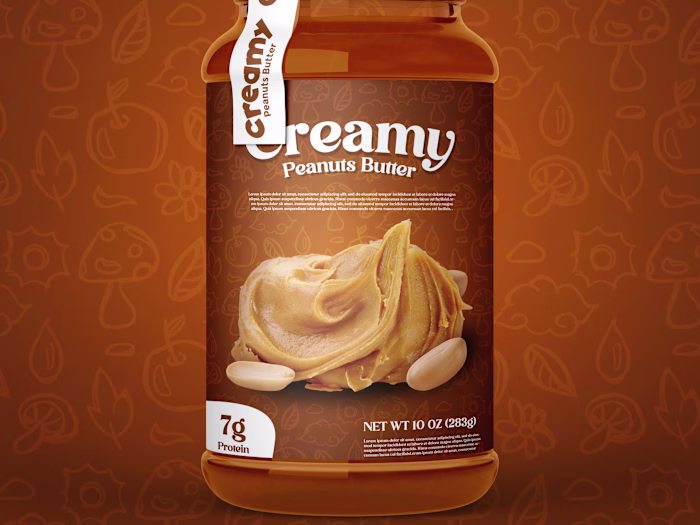Creamy Peanuts Butter Branding