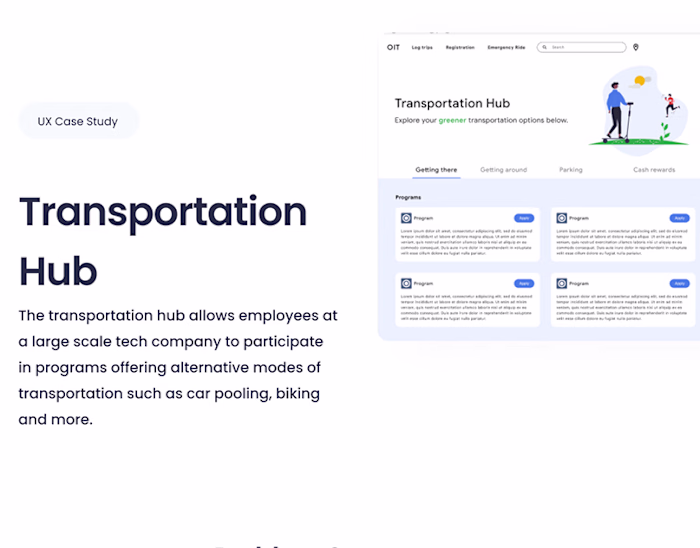 Transportation Program Participation Platform