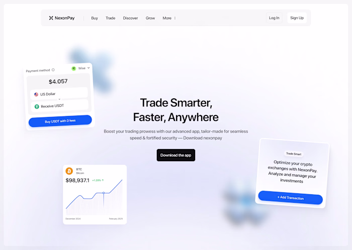 NexonPay | Website, product & Brand