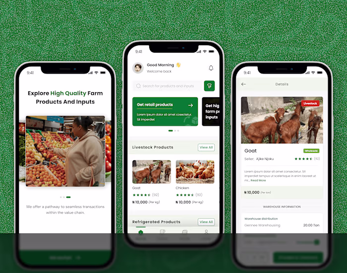 Mobile App for Agricultural Trade