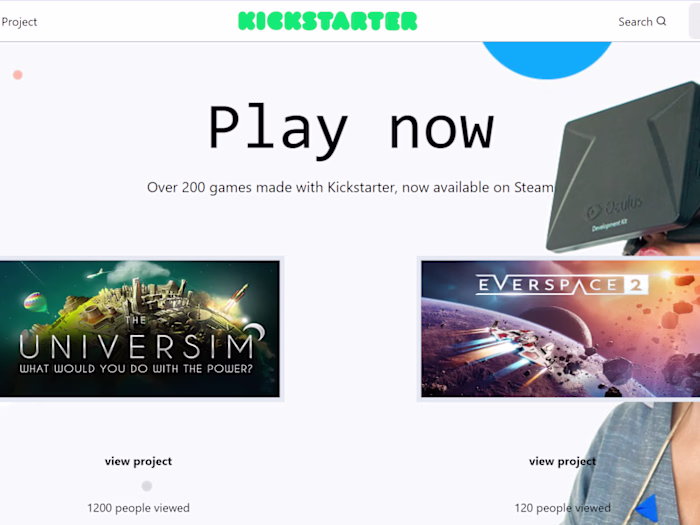 Web 3 Kickstarter Clone