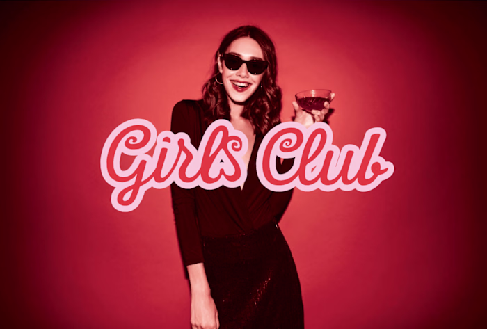 Girls Club brand identity, logo & branding