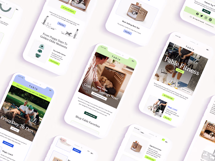 Fable Pets Email Design