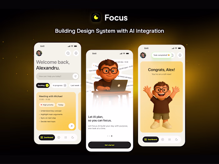 AI-Driven Mobile Productivity App Design