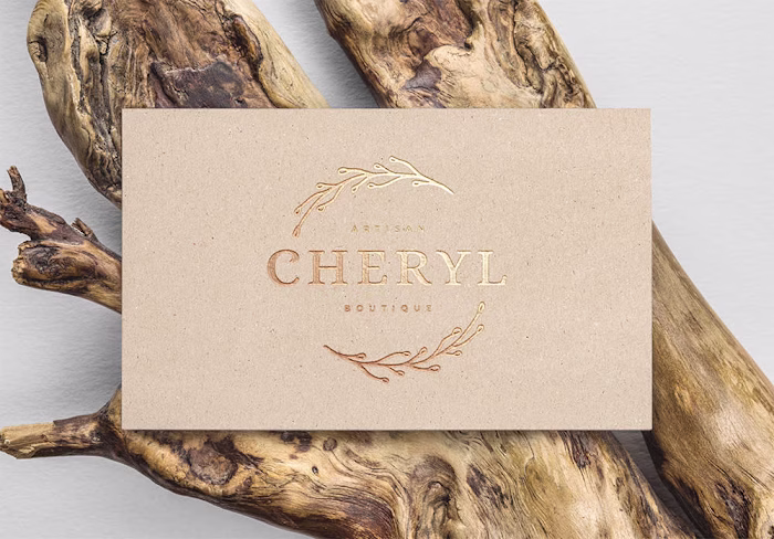 Logo Design for Cheryl Artisan Furniture Boutique