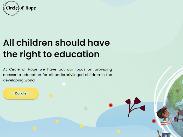 Circle Of Hope | Web3 NFT Website