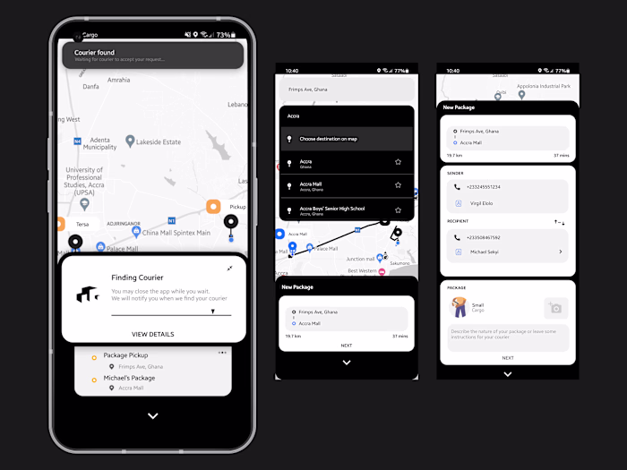 Cargo App - Fast, Easy Deliveries