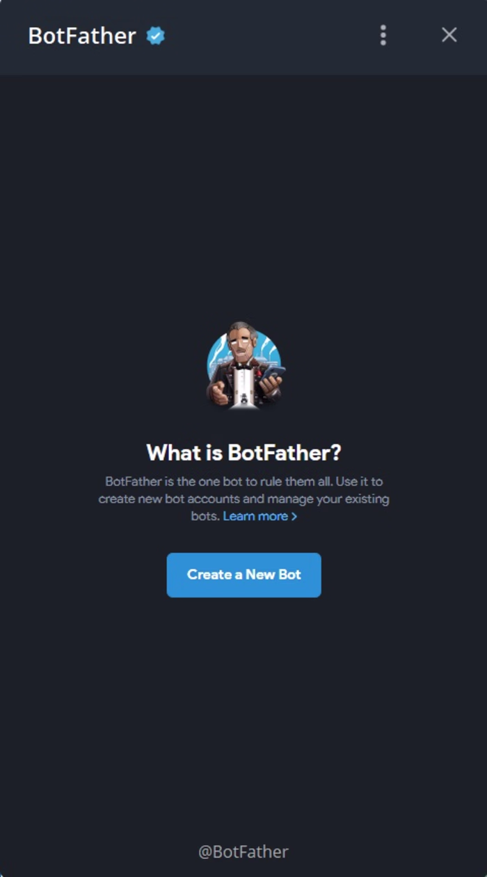 Telegram  Bot Developer for BotFather