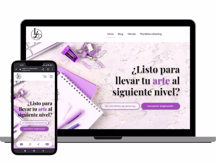 Crafts & Lettering Tutorials Website