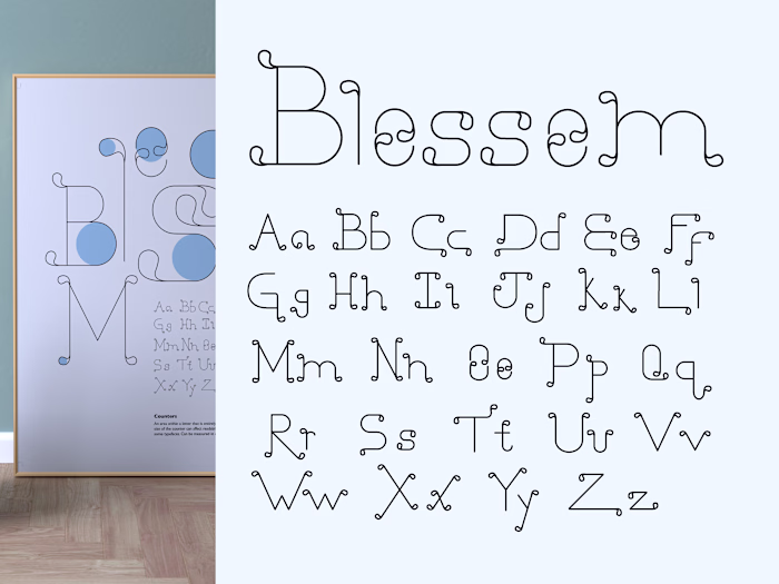 Blossom Typeface