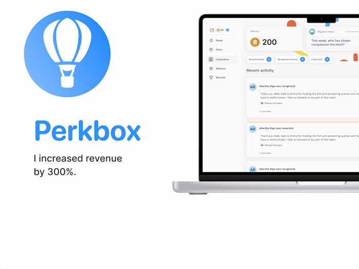Revamping UX for Perkbox