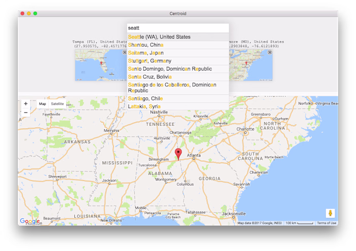Centroid (Native Application Development)