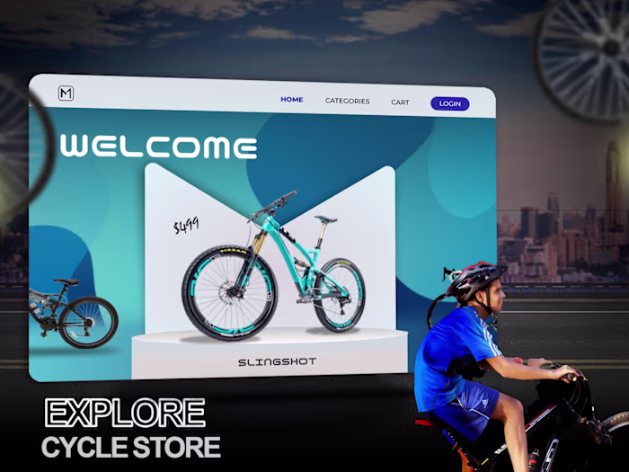 Cycle store web site