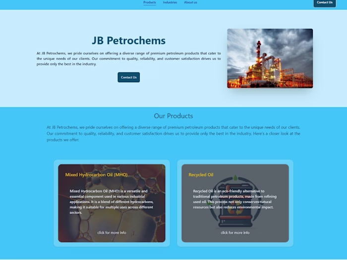 Website for businesses