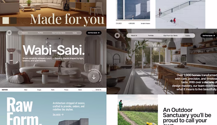 Interior Design Firms Web Redesign