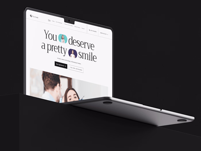 CitySmile a Premium Dental Clinic Brand & Web Design