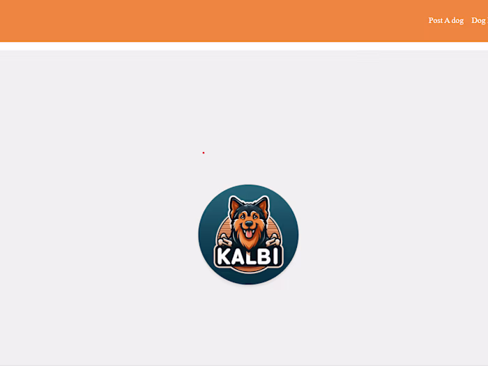 Kalbi - Dog selling Website