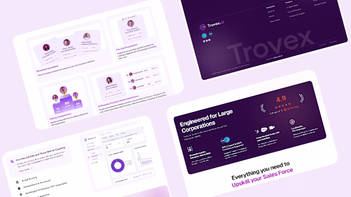 Website Design for AI SaaS Tool