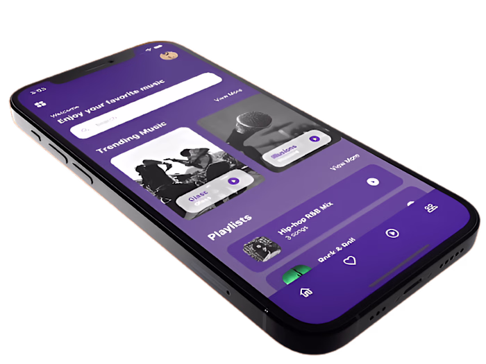 Poptunes: Music Streaming App