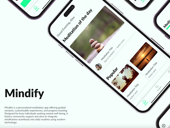 Mindify- a meditation app