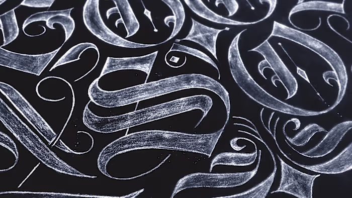 Lettering Issue I - Various Lettering Experiments