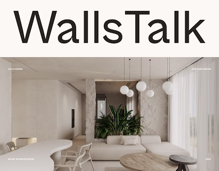 WallsTalk UI/UX Design