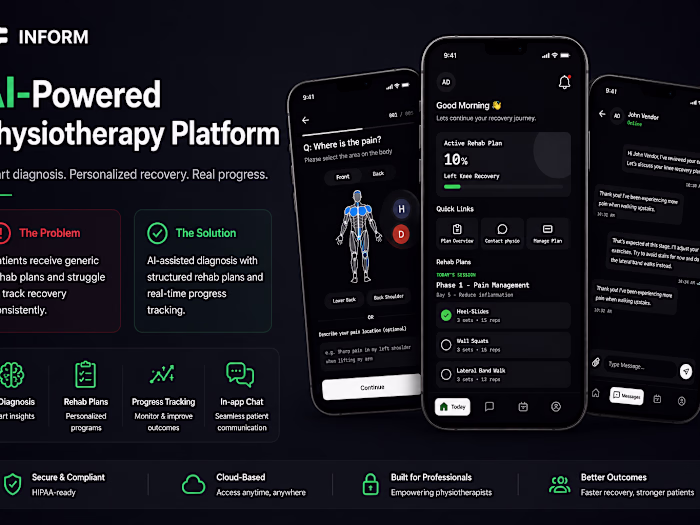 InForm - AI-Driven Physiotherapy App