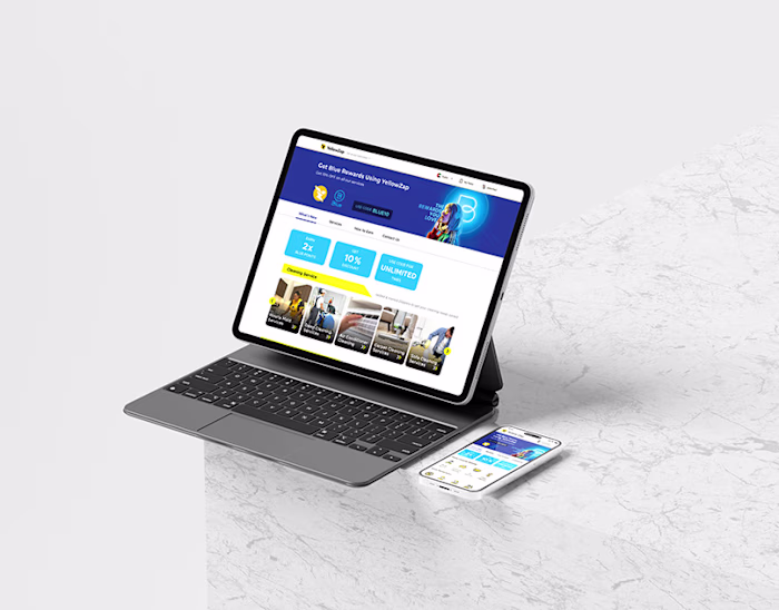 Business Collaborative Landing Page - B2B 
