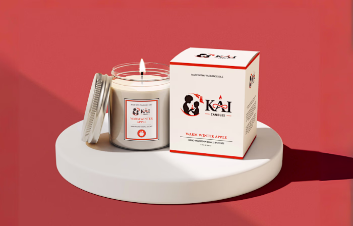 KAI Candles Brand Identity and Packaging Design