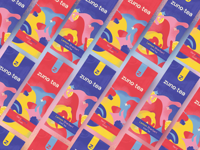 Zuno Tea Brand & Packaging