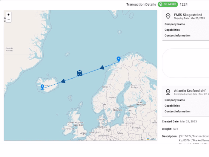 Streamlining Fish Auctions Data through Integration with Custome