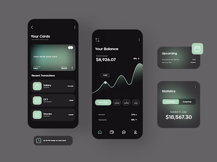 Finance UI Design