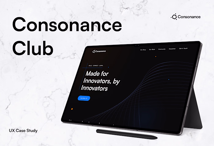 Consonance Club Website Redesign & Development 