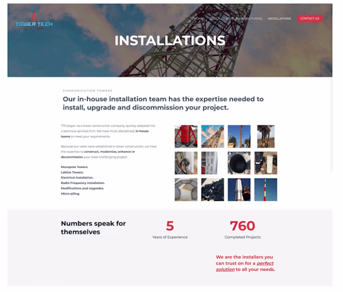TowerTech: AI-Powered Estimation System 