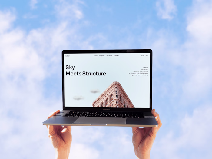 Architectural — Modern Framer Website for Architects & Designer