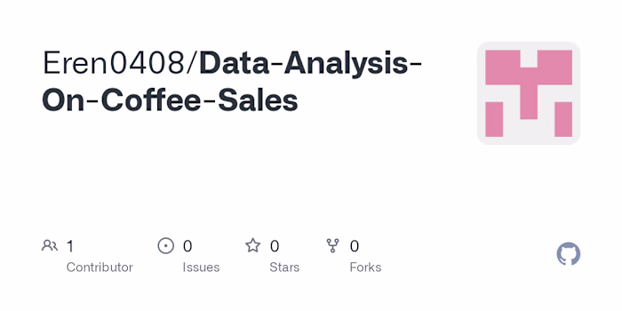 Data Analysis On Coffee Shop Sales