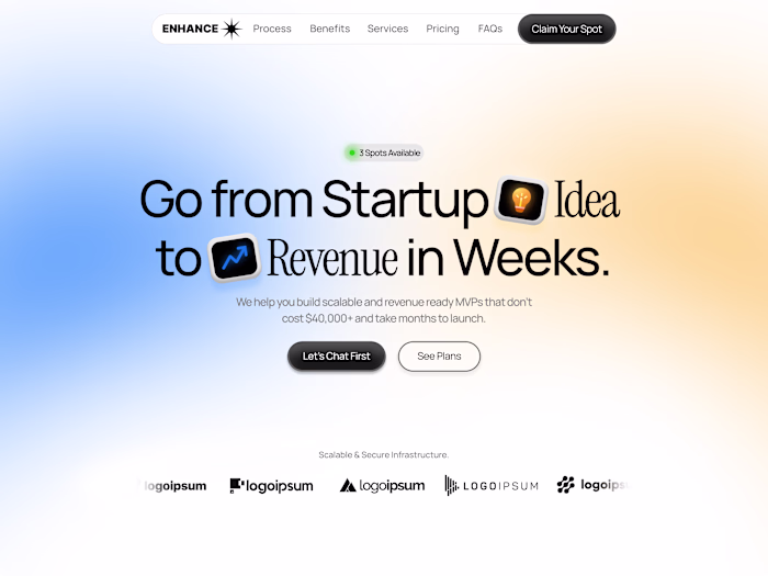 Enhance Agency - MVP Development Agency 