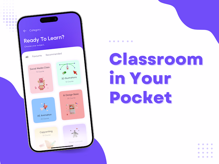 Development of Learnio Mobile E-learning Platform