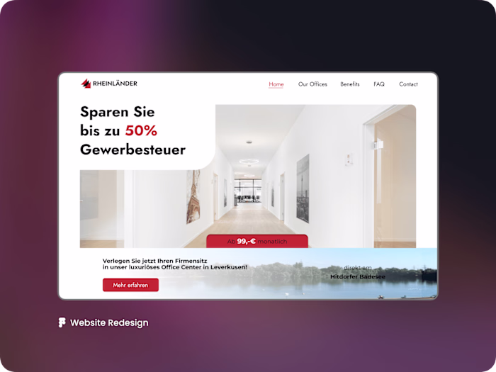 Website Redesign for Rheinlander