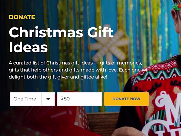 Christmas Gifts that Matter (SEO/Landing Page)