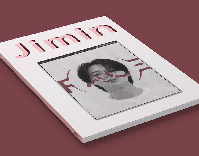 JIMIN of BTS MAGAZINE |FACE| :: Behance