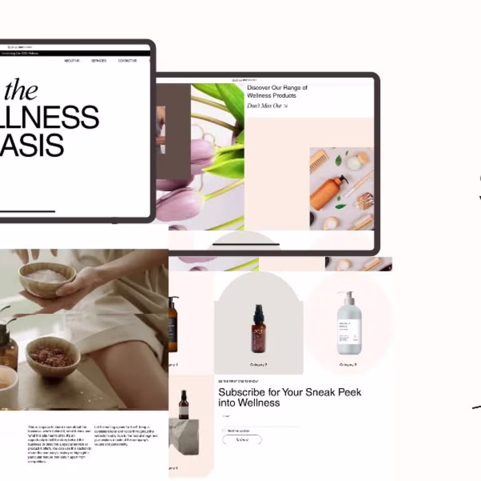 The Wellness Oasis Website