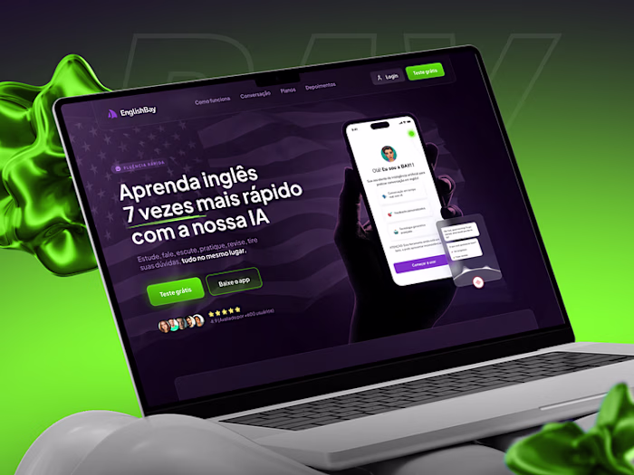 EnglishBay Landing Page