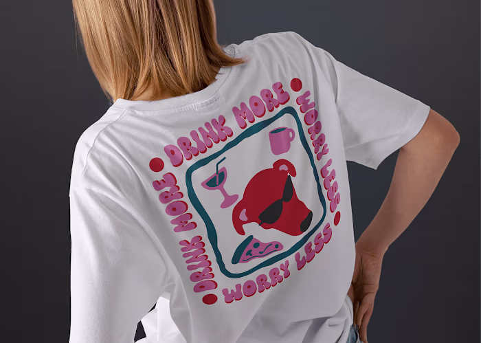 Retro-Themed Merchandise Design for Pappus House Kea