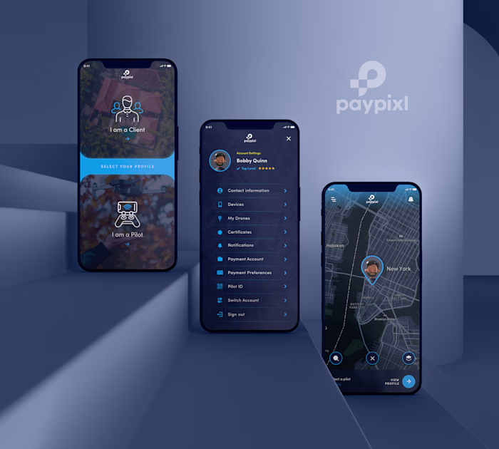 Paypixl UI Design