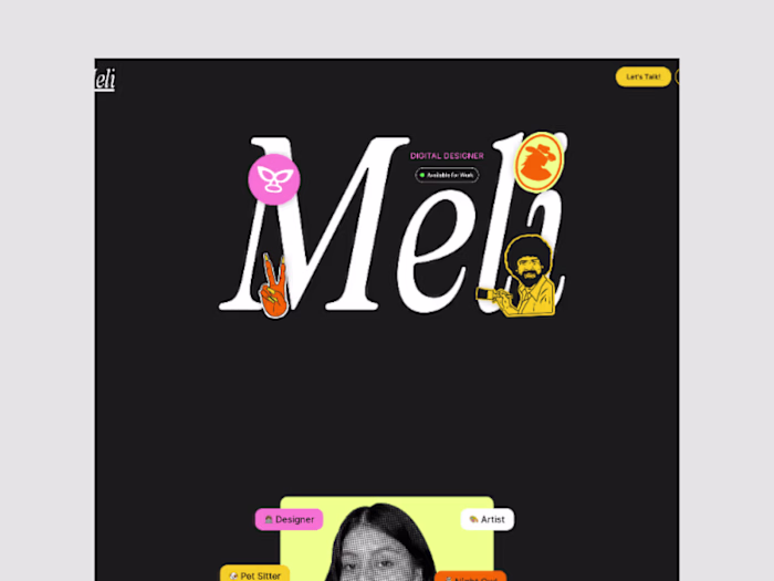 Animated & Illustrated Framer Portfolio